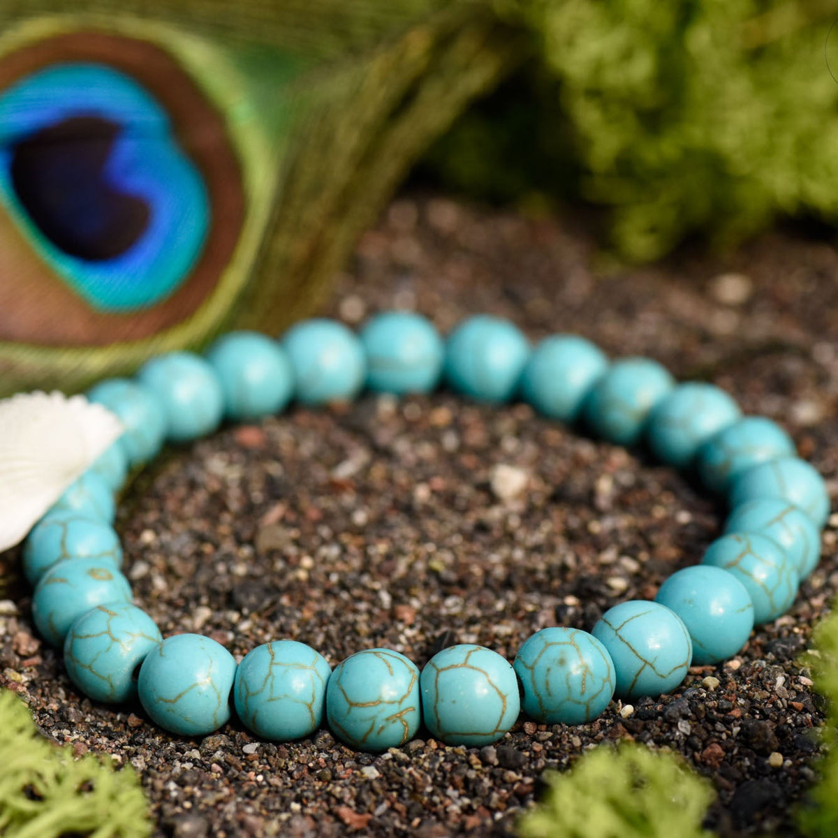 Armband, Heilsteine, Perlen, Türkis, alternative Methoden, Steinschmuck