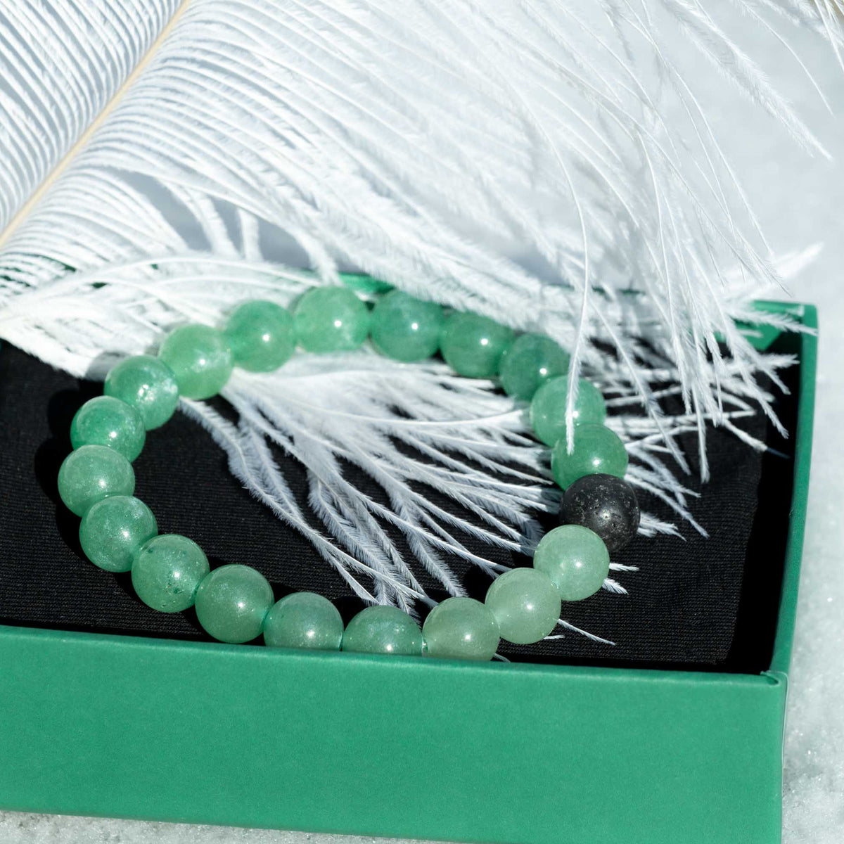 Armband, Heilsteine, Perlen, grüner Aventurin, alternative Methoden, Steinschmuck