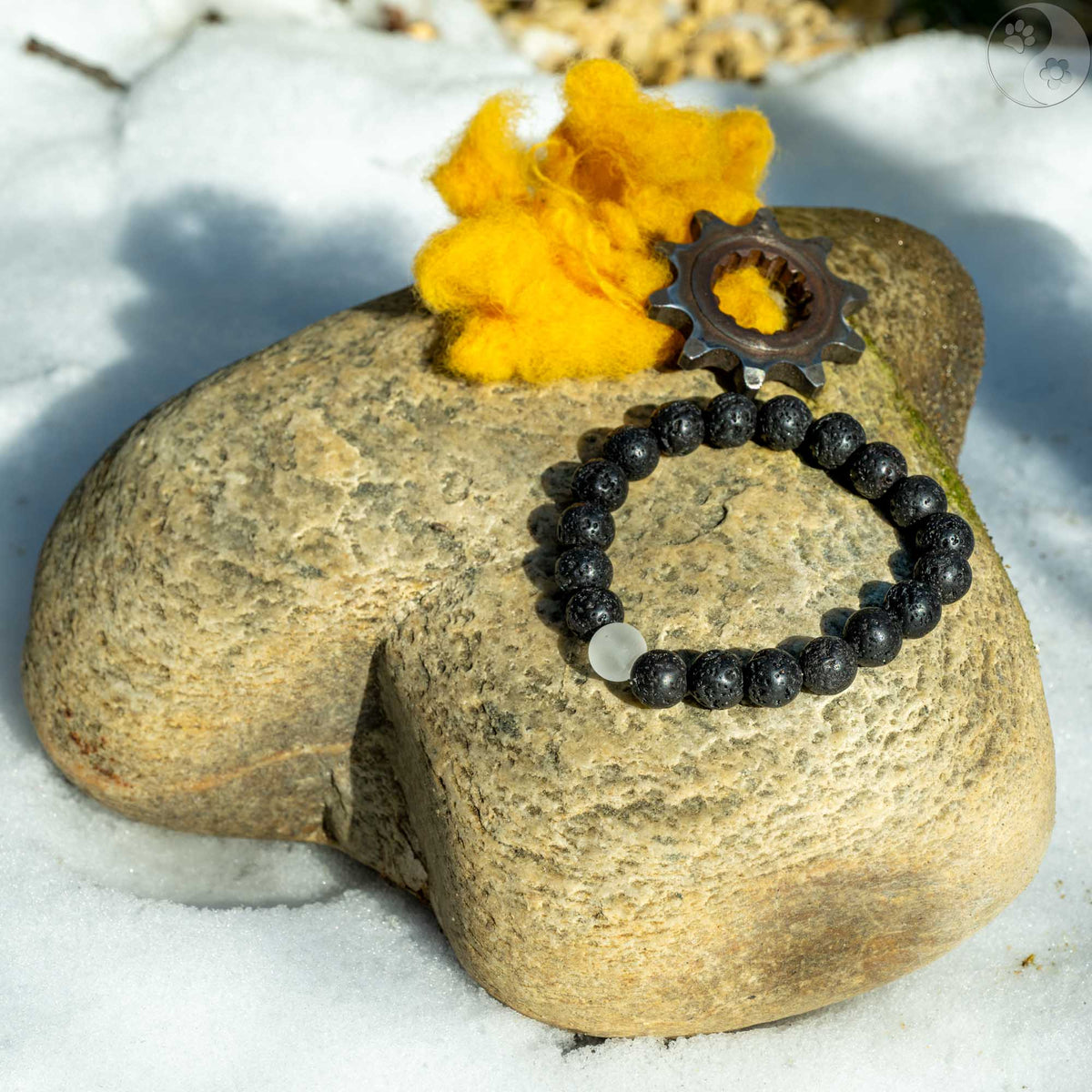 Armband, Heilsteine, Perlen, Lavastein, alternative Methoden, Steinschmuck