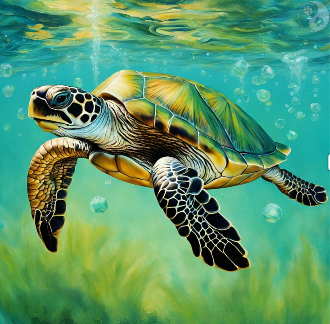 Krafttier Schildkröte