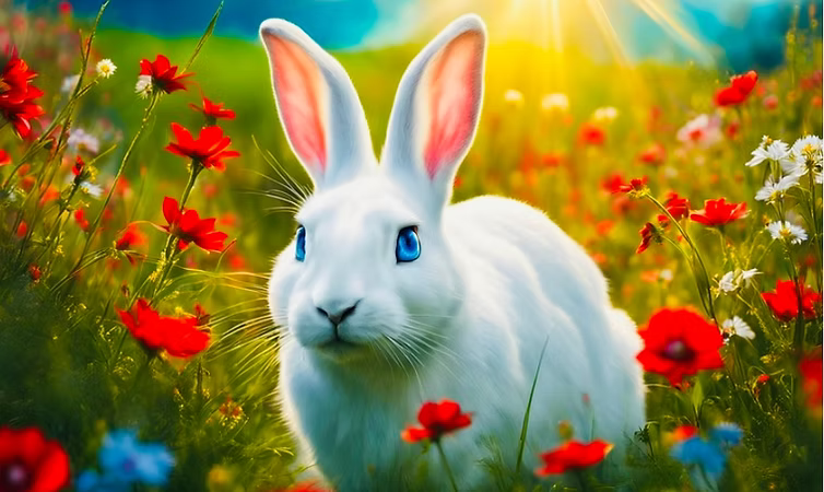 Krafttier Hase