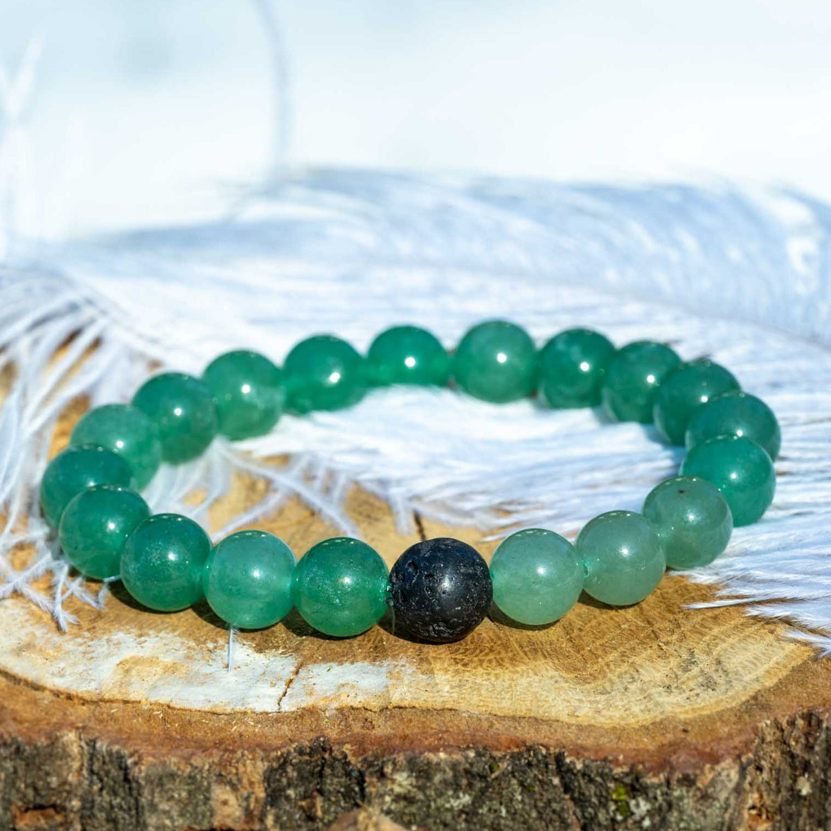 Armband, Heilsteine, Perlen, grüner Aventurin, alternative Methoden, Steinschmuck