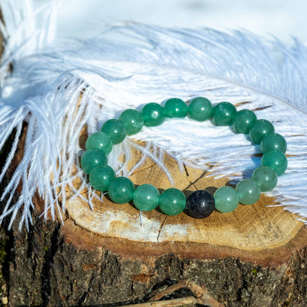 Armband, Heilsteine, Perlen, grüner Aventurin, alternative Methoden, Steinschmuck