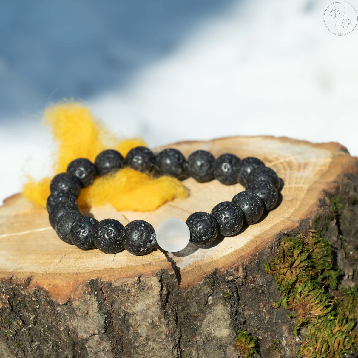 Armband, Heilsteine, Perlen, Lavastein, alternative Methoden, Steinschmuck