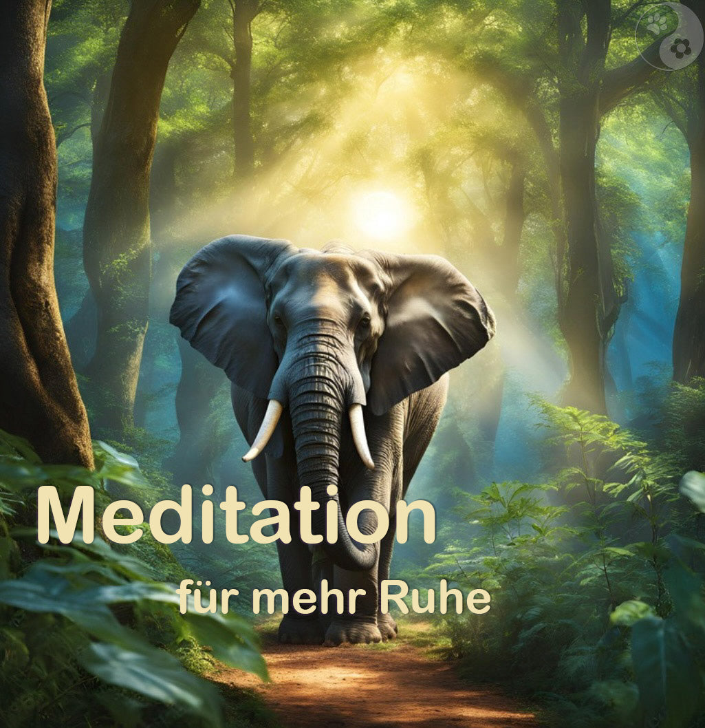 Elefant Meditation mehr Ruhe