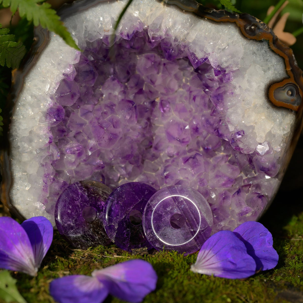 Heilstein Amethyst Druse