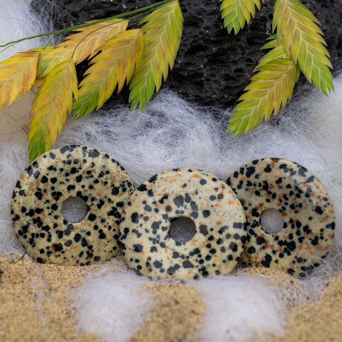 Heilstein Dalmatinerjaspis Donut
