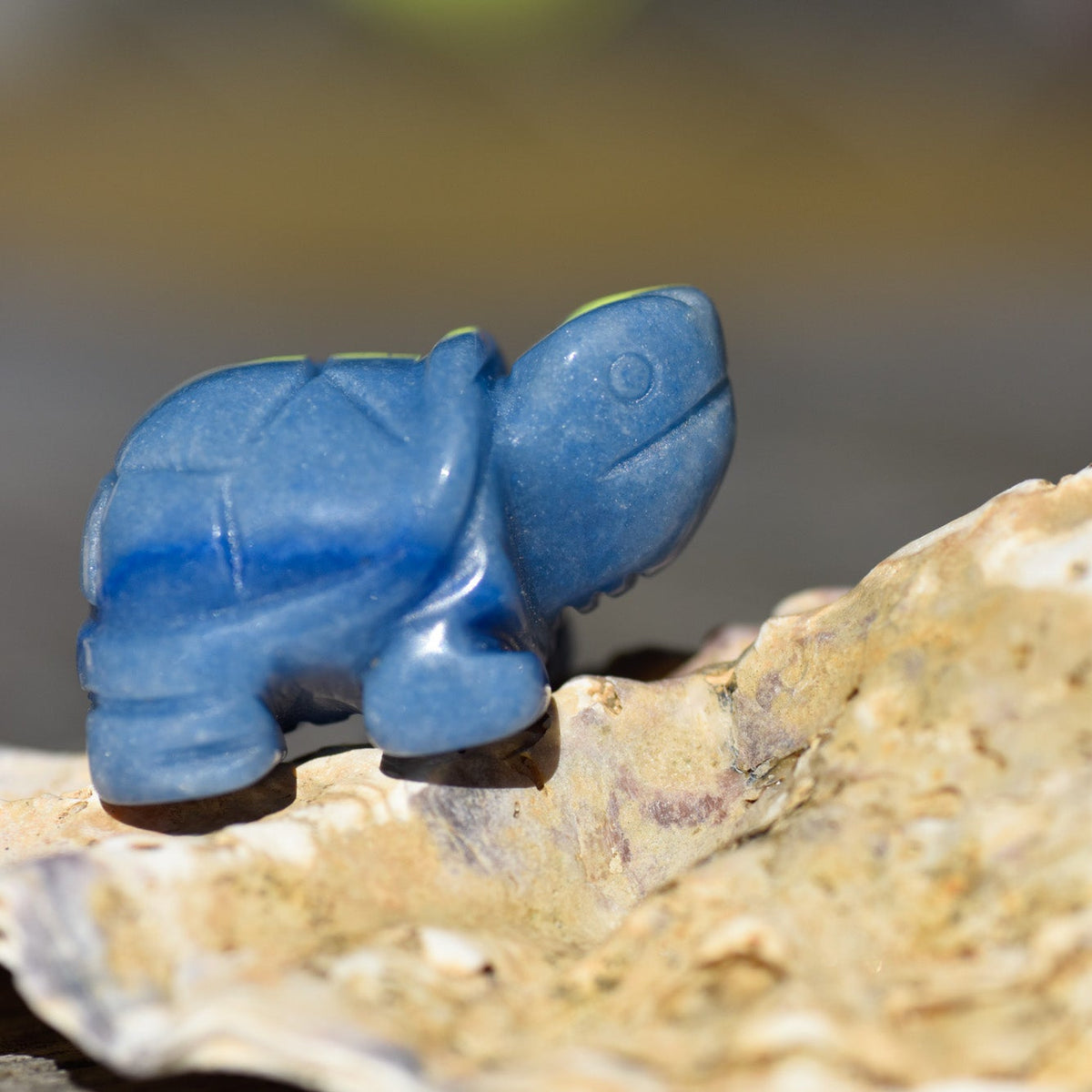 Krafttier Schildkroete aus Aventurin