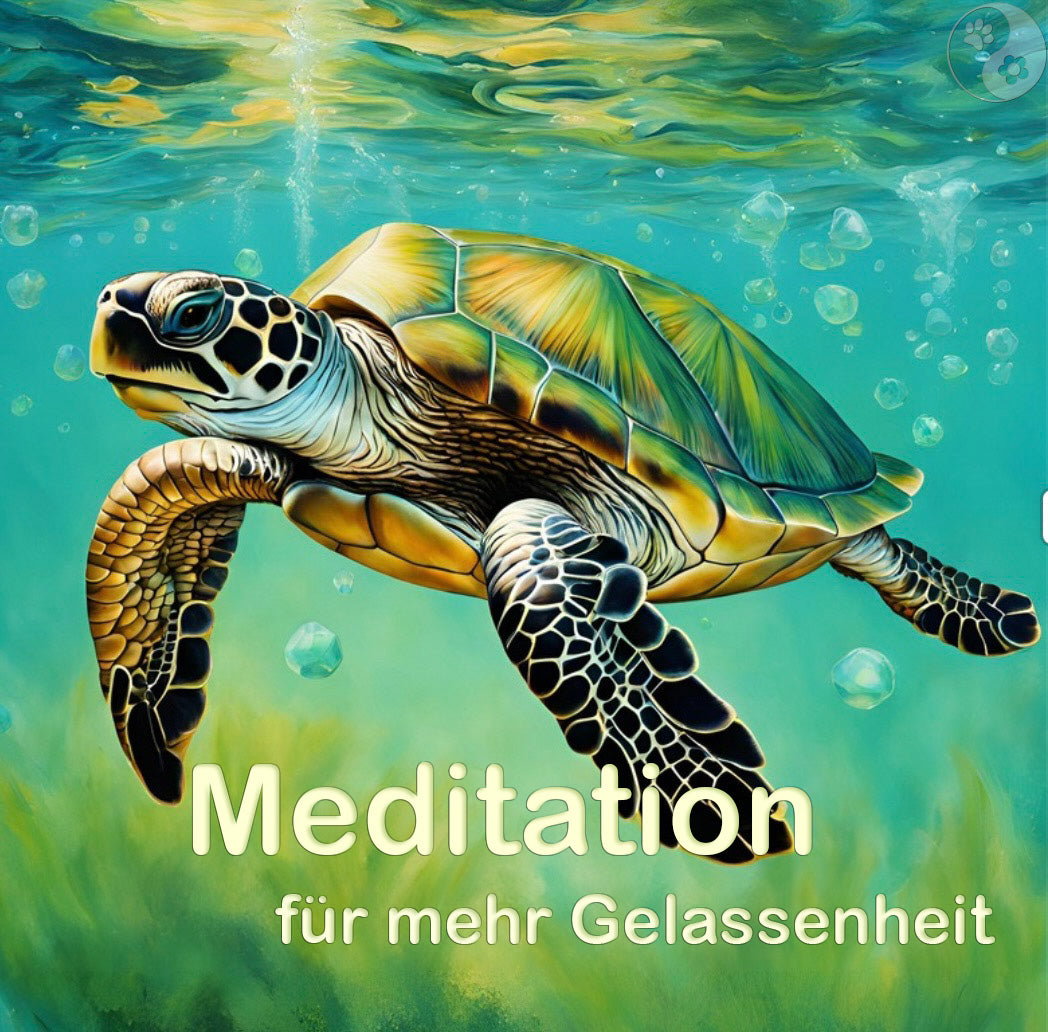 Schildkroete Meditation für Gelassenheit